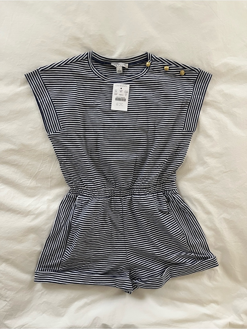 Crewcuts Girls' Nautical Romper